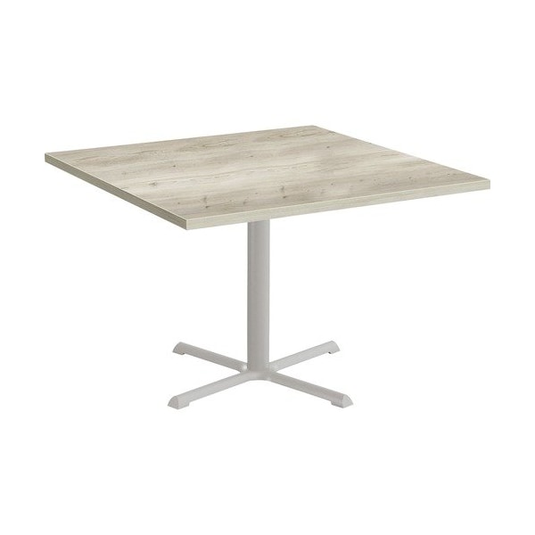 Special-T Table, Square, 42inx42inx29in, GrayBase/AgedDriftwoodTop SCTSTAR24242GAD - main